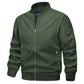 TACVASEN Spring Fall Thin Bomber Jackets Mens Jacket Lightweight Casual Windbreaker Zip Pockets Coats Biker Outwear Outdoor Male SHOPEZRA L.L.C.