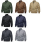 TACVASEN Spring Fall Thin Bomber Jackets Mens Jacket Lightweight Casual Windbreaker Zip Pockets Coats Biker Outwear Outdoor Male SHOPEZRA L.L.C.