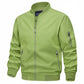 TACVASEN Spring Fall Thin Bomber Jackets Mens Jacket Lightweight Casual Windbreaker Zip Pockets Coats Biker Outwear Outdoor Male SHOPEZRA L.L.C.