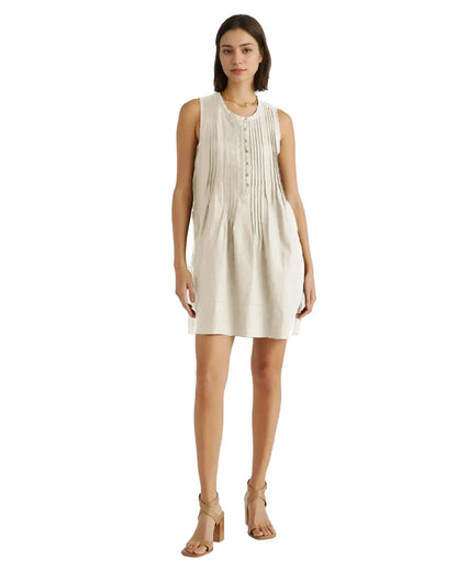 Light khaki sleeveless women&