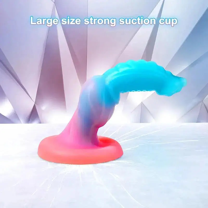Factory Sale Luminous Dildo Animal Penis Dog Dildo With Suction Cup Glowing Dildo Anal Toy Male Female Masturbater Monster Dildo by Dropshipman