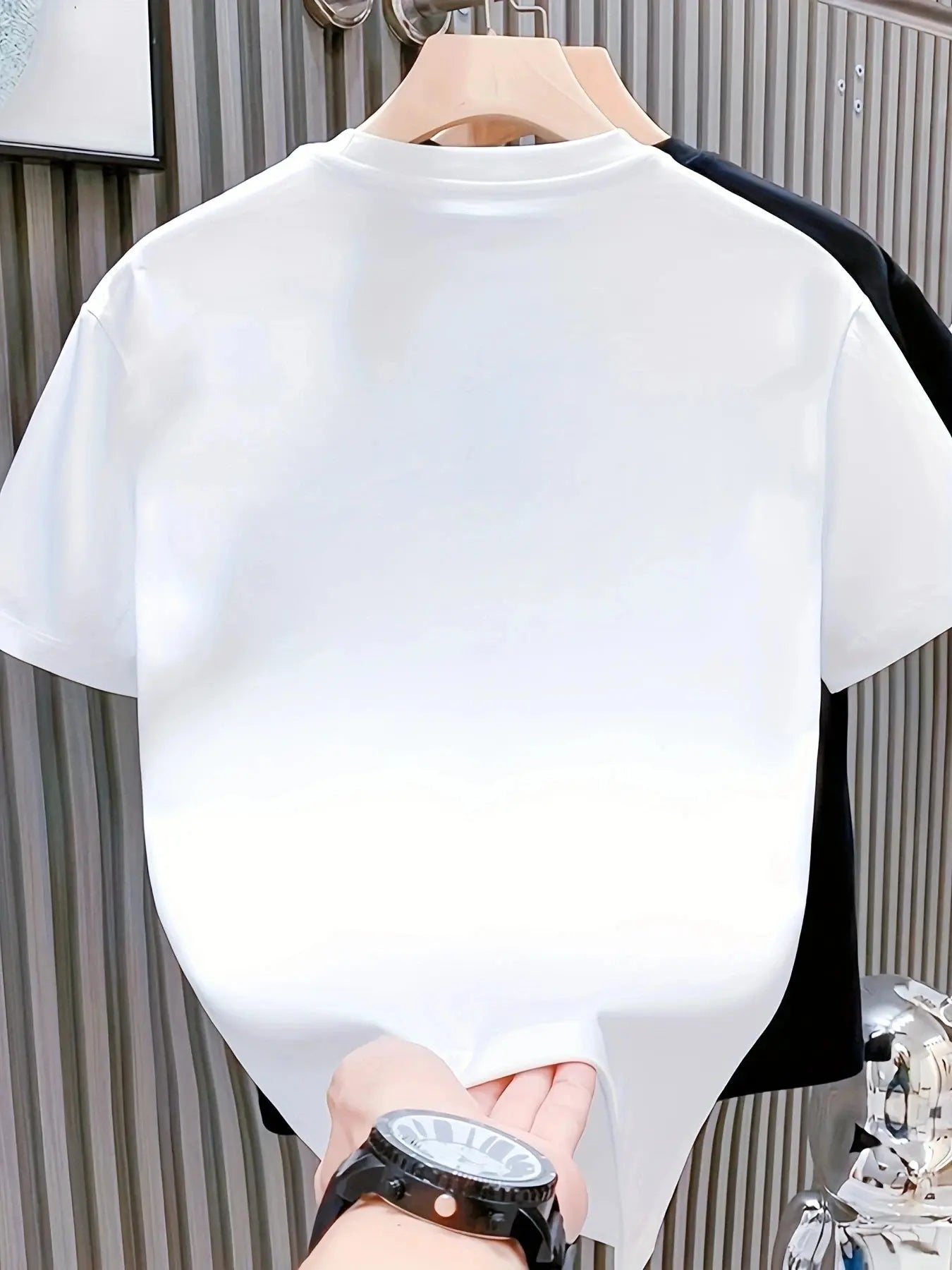 2026 model 100% cotton T-shirt for men and women with loose short sleeves, ideal for casual wear and daily exercise by SHOPEZRA L.L.C.
