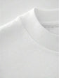 Men New Summer White 100% Cotton Loose-fitting T-shirt with Penguin Text Pattern Short-sleeved Round-neck Design Simple Style SHOPEZRA L.L.C.
