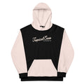 Pink Sand Two-Toned Tropical Seas Hoodie by SHOPEZRA L.L.C. featuring vibrant tropical sea design and cozy fabric.