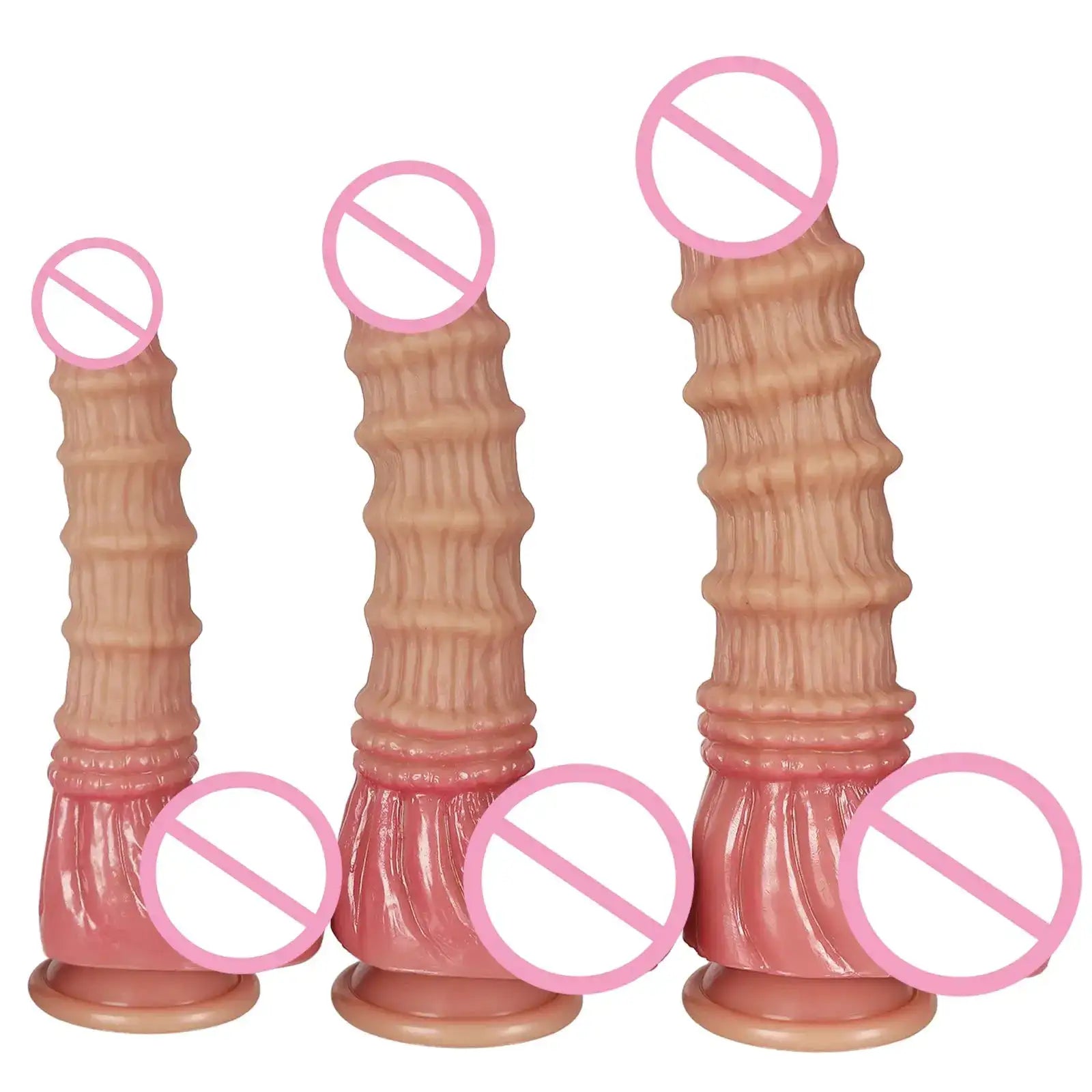 Realistic Huge Horse Dildo Anal Training For Women Men Gay Long Big Animal Dildo Penis Vaginal Stimulator Massager Adult Sex Toy by Dropshipman