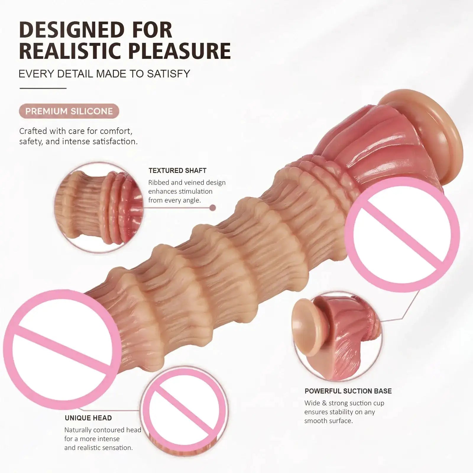 Realistic Huge Horse Dildo Anal Training For Women Men Gay Long Big Animal Dildo Penis Vaginal Stimulator Massager Adult Sex Toy by Dropshipman