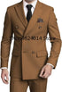 Suits for Men Slim Fit 2 Piece, Mens Double Breasted Suit Tuxedo for Men Wedding Business Prom Formal Suits SHOPEZRA L.L.C.