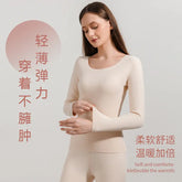 Couple double-sided brushed seamless thermal underwear men and women suit autumn and winter fleece-lined thickened autumn clothes long pants bottoming SHOPEZRA L.L.C.