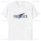 Japan Game Final Fantasy Creative Printed Cloud Strife Tshirt VII Remake Harajuku Anime Man T-shirt Causal Hipster Comfort Tees SHOPEZRA L.L.C.