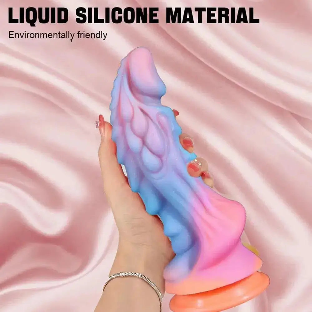 Realistic Monster Dildo Sex Toys Huge Anal Dildo with Strong Suction Cup for Hands-Off Play, Liquid Silicone Thick Dildos Adult by Dropshipman