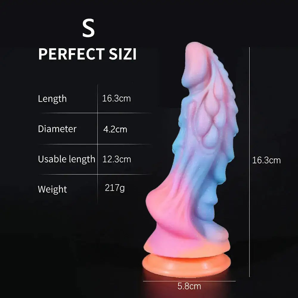 Realistic Monster Dildo Sex Toys Huge Anal Dildo with Strong Suction Cup for Hands-Off Play, Liquid Silicone Thick Dildos Adult by Dropshipman