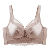 Seamless Satin Mesh Underwear Women&
