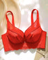 Seamless Satin Mesh Underwear Women&