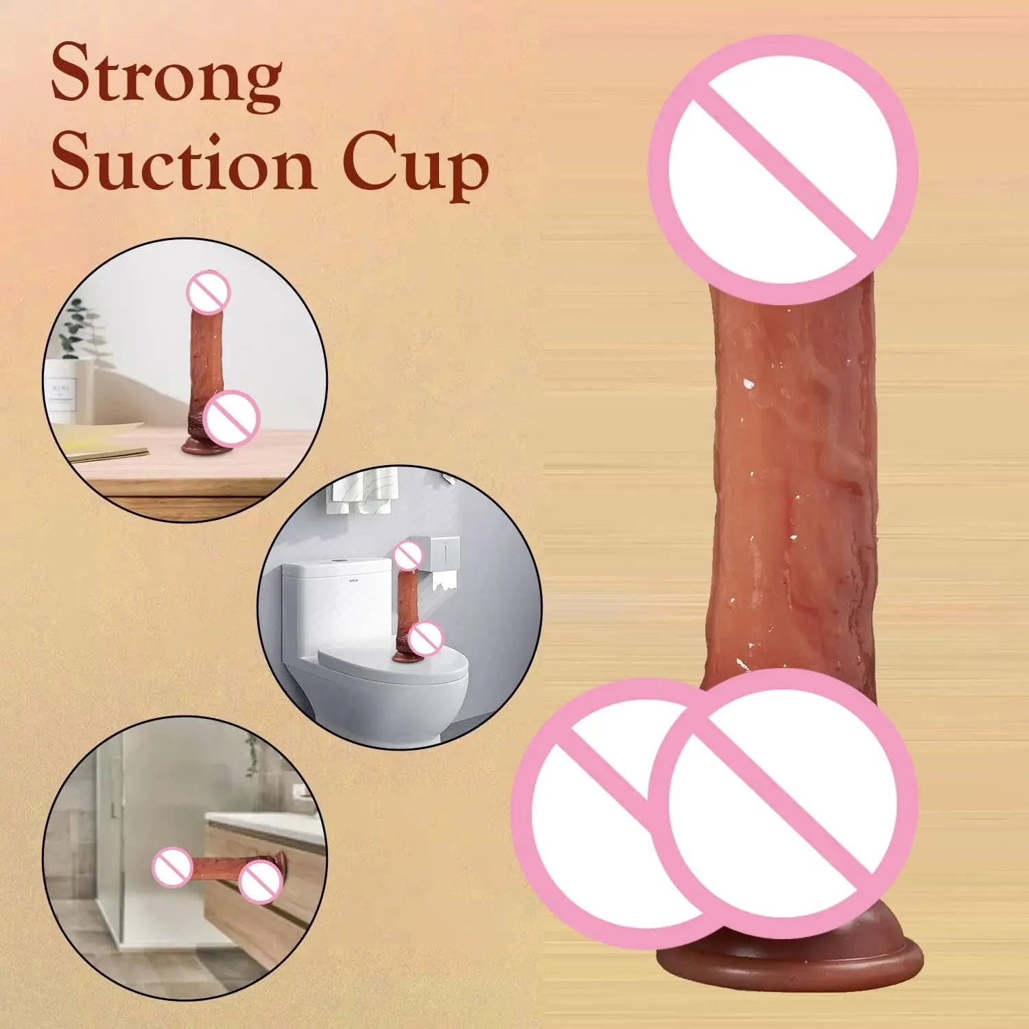 White SHOPEZRA L.L.C. dildo vibrator for women with remote control, heating, telescopic movement, tongue licking, and clitoral stimulation.