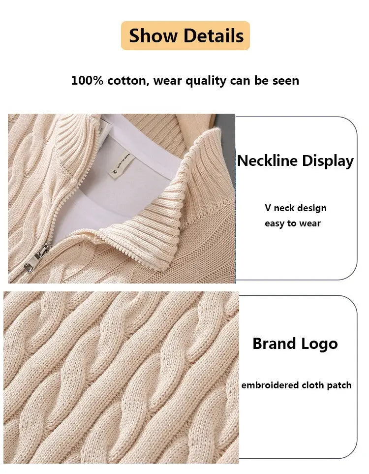 pure Cotton Sweaters Men&