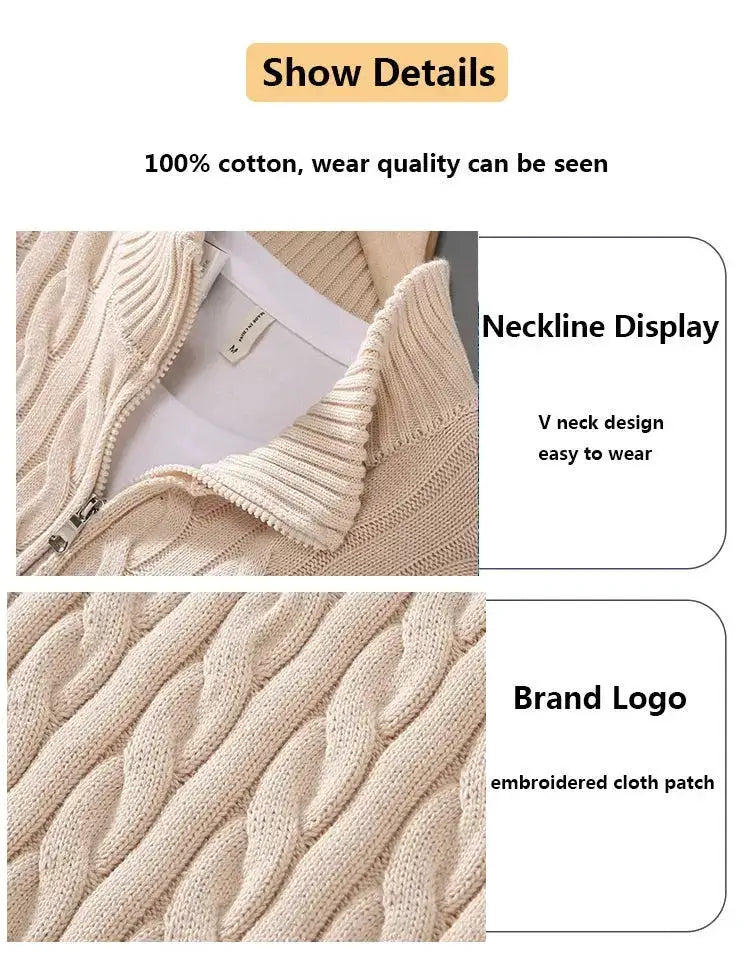 pure Cotton Sweaters Men&