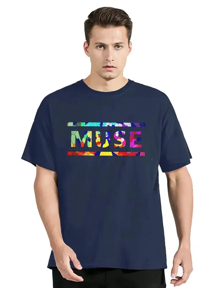 Classic Muse T Shirt The Resistance T-Shirt Cheap Discount Vintage TShirt Men Clothing Oversized Graphic Tees Tops by Dropshipman