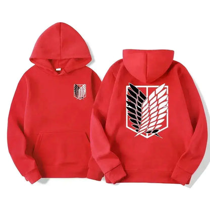 Japan Anime Attack on Titan Men Hoodies Spring Autumn Hip Hop Casual Pullover Top Hoodie Fashion Sweatshirts Jogging Sportswear by Dropshipman