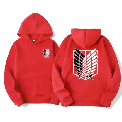 Japan Anime Attack on Titan Men Hoodies Spring Autumn Hip Hop Casual Pullover Top Hoodie Fashion Sweatshirts Jogging Sportswear by Dropshipman