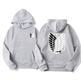 Japan Anime Attack on Titan Men Hoodies Spring Autumn Hip Hop Casual Pullover Top Hoodie Fashion Sweatshirts Jogging Sportswear SHOPEZRA L.L.C.
