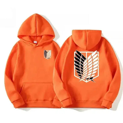 Japan Anime Attack on Titan Men Hoodies Spring Autumn Hip Hop Casual Pullover Top Hoodie Fashion Sweatshirts Jogging Sportswear by Dropshipman