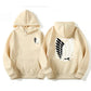 Japan Anime Attack on Titan Men Hoodies Spring Autumn Hip Hop Casual Pullover Top Hoodie Fashion Sweatshirts Jogging Sportswear SHOPEZRA L.L.C.