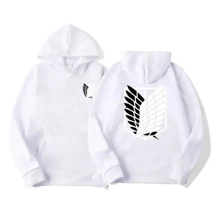 Japan Anime Attack on Titan Men Hoodies Spring Autumn Hip Hop Casual Pullover Top Hoodie Fashion Sweatshirts Jogging Sportswear by Dropshipman