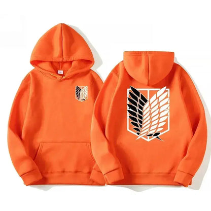 Japan Anime Attack on Titan Men Hoodies Spring Autumn Hip Hop Casual Pullover Top Hoodie Fashion Sweatshirts Jogging Sportswear by Dropshipman