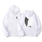 Japan Anime Attack on Titan Men Hoodies Spring Autumn Hip Hop Casual Pullover Top Hoodie Fashion Sweatshirts Jogging Sportswear SHOPEZRA L.L.C.