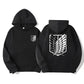 Japan Anime Attack on Titan Men Hoodies Spring Autumn Hip Hop Casual Pullover Top Hoodie Fashion Sweatshirts Jogging Sportswear SHOPEZRA L.L.C.