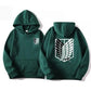 Japan Anime Attack on Titan Men Hoodies Spring Autumn Hip Hop Casual Pullover Top Hoodie Fashion Sweatshirts Jogging Sportswear SHOPEZRA L.L.C.