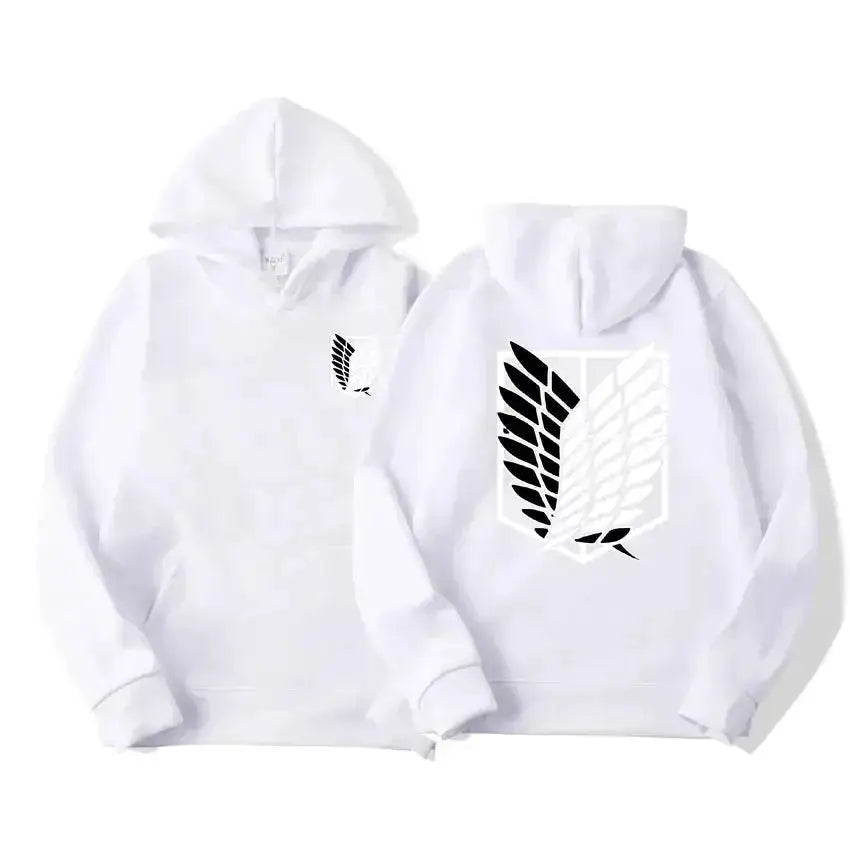 Japan Anime Attack on Titan Men Hoodies Spring Autumn Hip Hop Casual Pullover Top Hoodie Fashion Sweatshirts Jogging Sportswear by Dropshipman