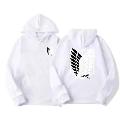 Japan Anime Attack on Titan Men Hoodies Spring Autumn Hip Hop Casual Pullover Top Hoodie Fashion Sweatshirts Jogging Sportswear by Dropshipman