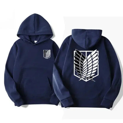 Japan Anime Attack on Titan Men Hoodies Spring Autumn Hip Hop Casual Pullover Top Hoodie Fashion Sweatshirts Jogging Sportswear SHOPEZRA L.L.C.