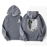 Japan Anime Attack on Titan Men Hoodies Spring Autumn Hip Hop Casual Pullover Top Hoodie Fashion Sweatshirts Jogging Sportswear SHOPEZRA L.L.C.