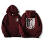 Japan Anime Attack on Titan Men Hoodies Spring Autumn Hip Hop Casual Pullover Top Hoodie Fashion Sweatshirts Jogging Sportswear SHOPEZRA L.L.C.