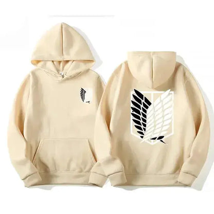 Japan Anime Attack on Titan Men Hoodies Spring Autumn Hip Hop Casual Pullover Top Hoodie Fashion Sweatshirts Jogging Sportswear by Dropshipman