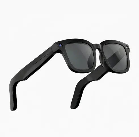 Shopezra L.L.C. AI camera smart glasses with sleek design and built-in camera, stylish wearable tech for capturing photos and videos.