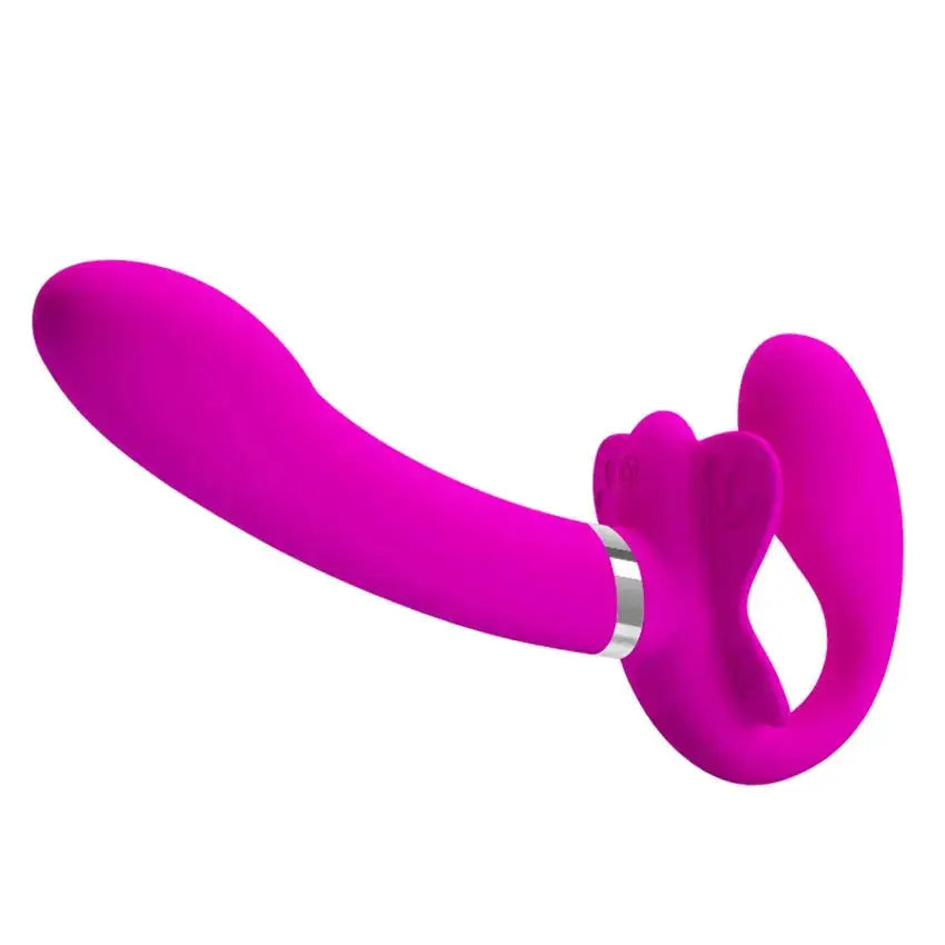 Silicone Dildo Dual Lesbian Wear Strapless Double Dildo Vibrator Couple Sex Toys Strap on Dildo G-spot Flirting Penis Anal 18 by Dropshipman