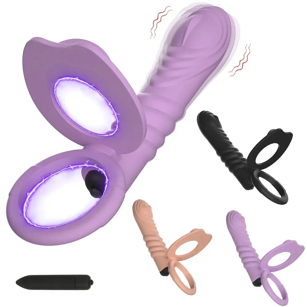 SHOPEZRA L.L.C. dildo penis vibrator with anal beads, butt plug, sex ring, and prostate massager for women, men, and gay adults.