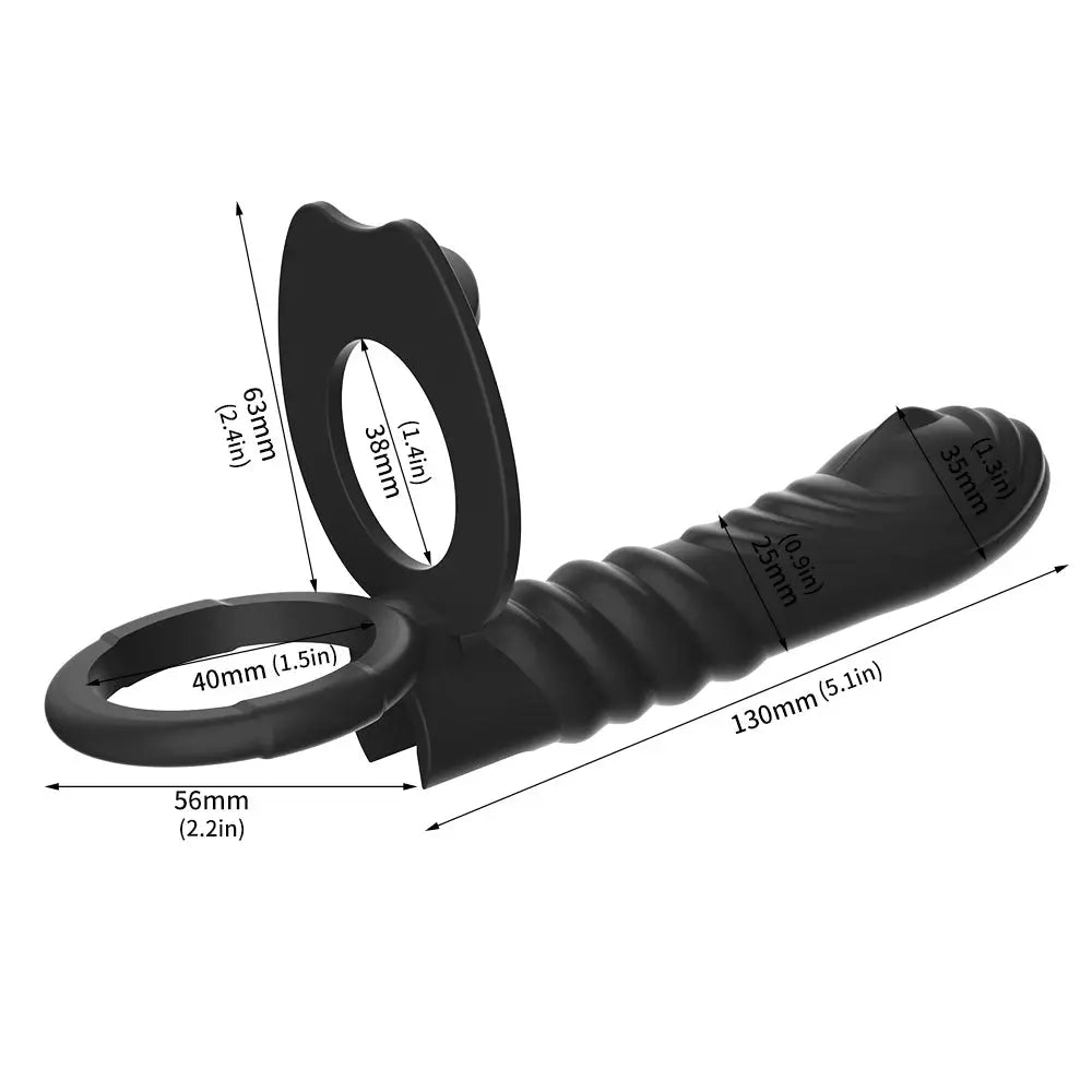 SHOPEZRA L.L.C. dildo and prostate massager set with anal beads, butt plug, sex ring, and female masturbator for adult pleasure.