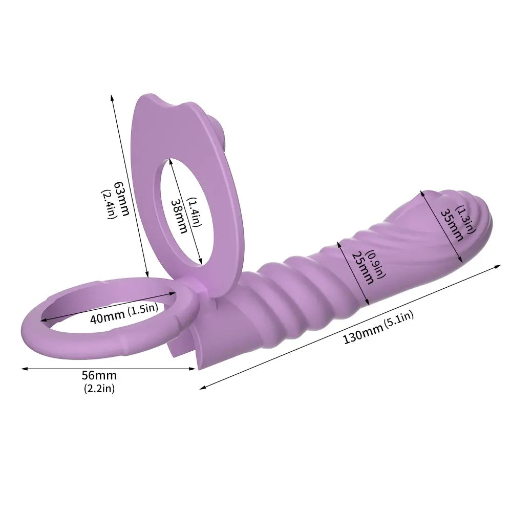 SHOPEZRA L.L.C. dildo penis vibrator with anal beads, butt plug, sex ring, prostate massager, and female masturbator for adults