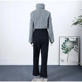 Women  Fur Collar Hooded Skiwear Fashion Solid Thicken Zipper High Waist Slim Outdoor Overalls Jumpsuit  Lady Winter Outwear SHOPEZRA L.L.C.