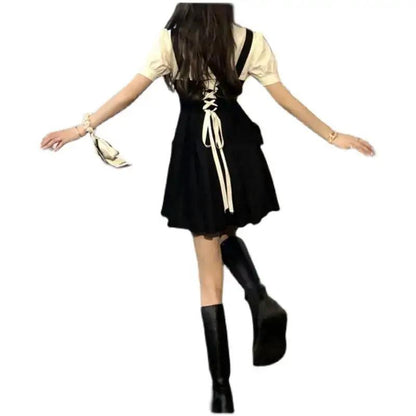 French Design Sense suit 2024 New College Style Women&