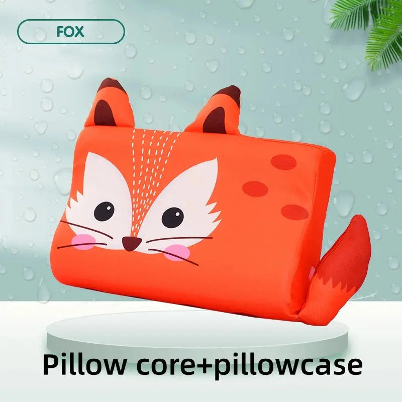 Four Seasons Baby Pillow Toddler Foam Bed Pillow Breathable Slow Rebound Baby Cartoon Neck Nursing Pillow Travel Cushion Bedding SHOPEZRA L.L.C.
