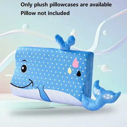 Four Seasons Baby Pillow Toddler Foam Bed Pillow Breathable Slow Rebound Baby Cartoon Neck Nursing Pillow Travel Cushion Bedding SHOPEZRA L.L.C.