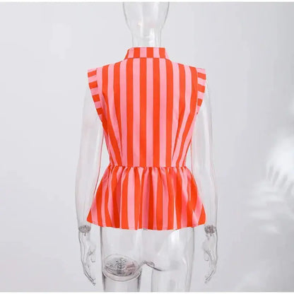 Lace Spliced Square Neck Spaghetti Strap Blouse Loose Fit Cropped 2026 Summer Women Chiffon Top Causal Delicate Lady Blusa by Dropshipman