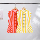 Lace Spliced Square Neck Spaghetti Strap Blouse Loose Fit Cropped 2026 Summer Women Chiffon Top Causal Delicate Lady Blusa SHOPEZRA L.L.C.