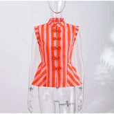 Lace Spliced Square Neck Spaghetti Strap Blouse Loose Fit Cropped 2026 Summer Women Chiffon Top Causal Delicate Lady Blusa SHOPEZRA L.L.C.