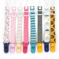 Fixed Button Baby Pacifier Clips Chains Ribbon Dummy Soother Holder Chains Anti-drop Buckle Strap for Pacifier Baby Feeding Gift SHOPEZRA L.L.C.